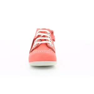 Kickers premiers pas bonzip rose
