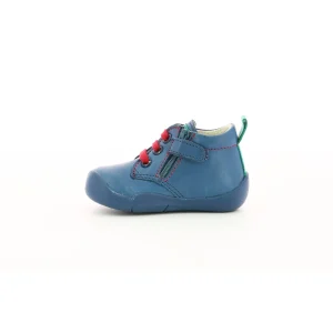Kickers premiers pas wazzap bleu