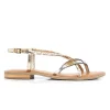 Les tropeziennes nu pieds sandales monatres blanc
