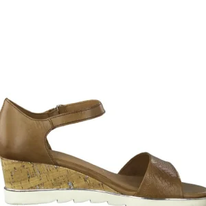 Marco tozzi nu pieds sandales 28725 marron