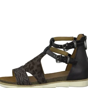 Marco tozzi nu pieds sandales 28430 noir