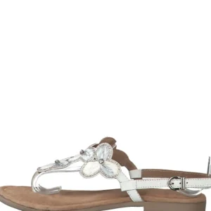 Marco tozzi nu pieds sandales 28135 blanc
