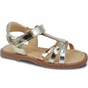 Norvik nu pieds sandales ella or