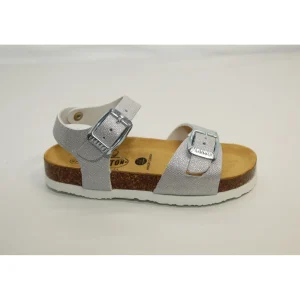 Plakton nu pieds sandales lisa blanc
