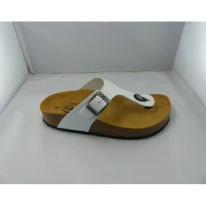 Plakton nu pieds sandales cp bolero blanc
