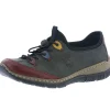Rieker chaussures a lacets n3271 54 gris multicouleurs