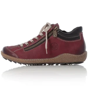 Rieker chaussures a lacets l7516 37 rouge