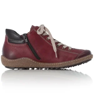 Rieker chaussures a lacets l7516 37 rouge