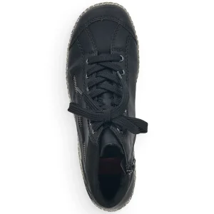 Rieker chaussures a lacets l7543 00 noir