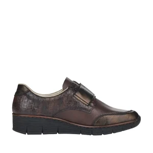 Rieker mocassins 53750 25 marron