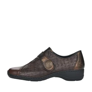 Rieker mocassins 58370 25 marron