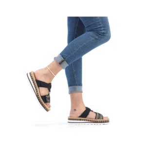 Rieker mules v7947 noir
