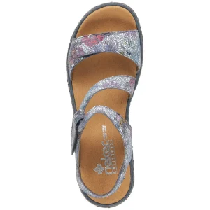 Rieker nu pieds sandales 659c7 bleu