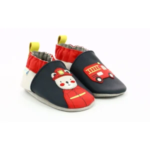 Robeez chaussons fireman marine