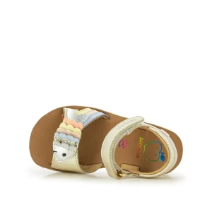 Shoopom nu pieds sandales goa bubulle multicouleurs